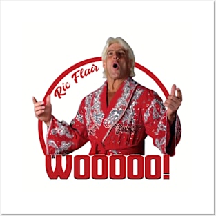 Ric flair wooooo Posters and Art